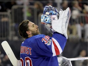 The Canucks face Henrik Lundqvist and his New York Rangers on Wednesday at 7 p.m. in Vancouver.