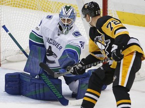 Anders Nilsson saw a lot of Patric Hornqvist in his crease on Wednesday.