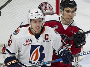 The Kamloops Blazers, led by captain Nick Ch