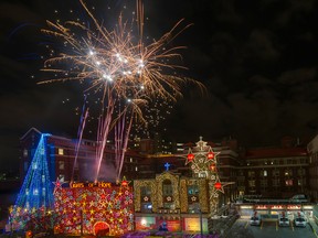 St. Paul’s Hospital’s Lights of Hope is a holiday tradition on Burrard Street.