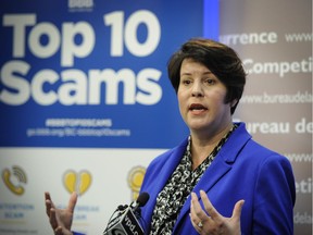 Danielle Primrose, president and CEO of Better Business Bureau, speaks of the top 10 scams in B.C.