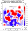 Brock Boeser’s influence on where opponents are shooting from is clear when you look at shot maps.
