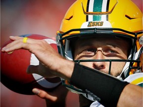 Labour Day Classic

Edmonton Eskimos quarterback Mike Reilly against the Calgary Stampeders during CFL football on Monday, September 4, 2017. Al Charest/Postmedia ORG XMIT: POS1709041741097244

Postmedia Calgary
AL Charest, Al Charest/Postmedia