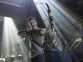 Stephen Amell plays Oliver Queen in CTVTwo's series "Arrow".