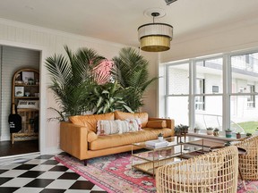 Retro-chic feels right at home in the lobby of the June Motel in Prince Edward County, Ont.