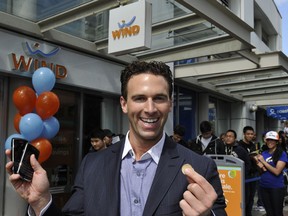 WIND Mobile founder Anthony Lacavera — shown here during a promotional event for WIND in 2011 — says, “A lot of small business owners have very good ideas about ways to make their companies more productive. “What they don’t have is the know-how, much less the time, to conduct R&D. They don’t need a tax credit to spur them on as much as they need actual hands-on assistance.”