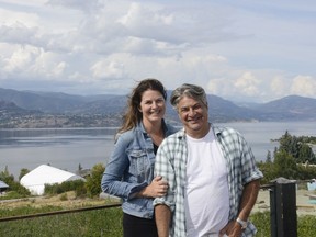 FILE PHOTO 2016 - Elizabeth Blau and Kim Canteenwalla in the Okanagan visiting producers. The Las Vegas power couple will be overseeing food and beverage at Parq Vancouver development.