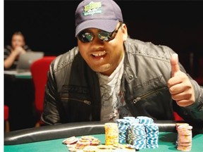 Sophon Sek after 2009 poker victory