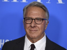 FILE - In this Aug. 2, 2017 file photo, Dustin Hoffman arrives at the Hollywood Foreign Press Association Grants Banquet at the Beverly Wilshire Hotel in Beverly Hills, Calif. More women are accusing Hoffman of sexual misconduct, including allegations from a playwright who on Thursday, Dec. 14, 2017, accused the actor of exposing himself to her in a New York hotel room in 1980 when she was 16-years-old.