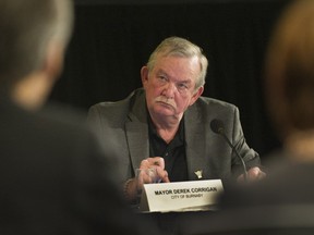 Burnaby mayor Derek Corrigan.