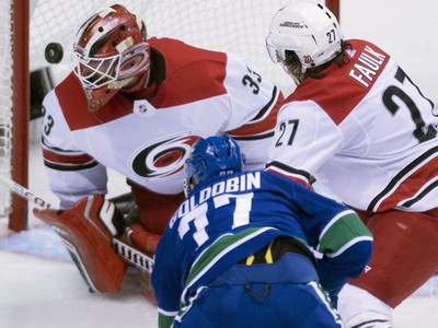 Jacob Markstrom gets first career shutout as Vancouver Canucks defeat  visiting Hurricanes