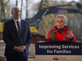 B.C. Premier John Horgan was joined by Minister of Mental Health and Addictions Judy Darcy to announce a new mental health and addiction treatment centre to be built at the Riverview hospital in Coquitlam.