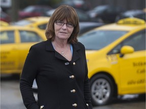 Carolyn Bauer, head of the taxi association.