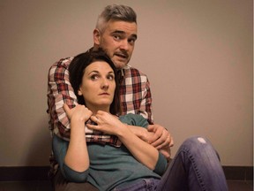 Kelly Sheridan and Peter Wilson star as one set of Joneses in The Realistic Joneses, at Vancouver Culture Lab Dec. 7-17.