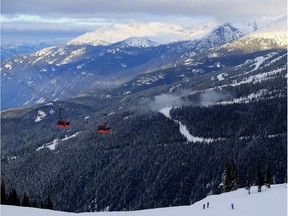 whistler: Whistler-Blackcomb is a world-renowned resort with awesome skiing and a wide array of fine Instagram spots. JIM BYERS PHOTO Picasa