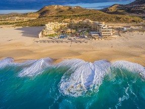 Located at the southern tip of the Baja Peninsula, the all-inclusive Pueblo Bonita Pacifica is a luxurious oceanfront locale