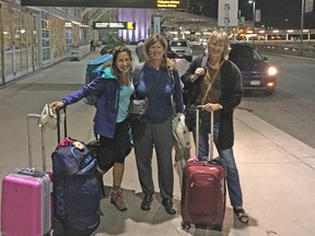 Left to right in this photo are:
Lisa Lougheed, Michele Moore and Mary Charleson.