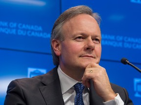 Bank of Canada Governor Stephen Poloz is seen during a news conference in Ottawa, Wednesday January 17, 2018.