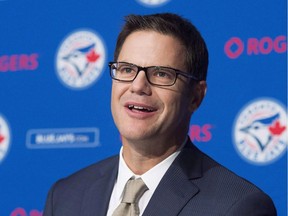 Ross Atkins, the general manager of the Toronto Blue Jays, was in Vancouver on Friday to talk about prospects, Nat Bailey Stadium and the Toronto-Vancouver relationship.