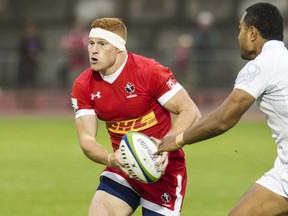 Back to fifteens: after three months with the sevens squad, Connor Braid has Rugby World Cup qualification on the menu.