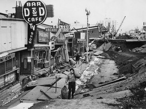 An earthquake in Alaska on March 27, 1964, created a tsunami that killed dozens as far south as California — but, surprisingly, no one in British Columbia.