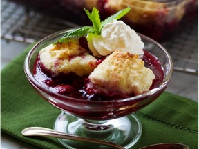 Cobblers present an easy way to use a bounty of fruits and berries.