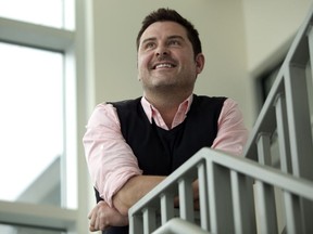 Stephen Porter at the UBC Okanagan campus. Porter is a forensic psychologist who has developed a one-day workshop to train police, judges, criminal profilers, psychiatrists and other mental health and legal professionals how to spot extremely high-stakes lies via facial cues, speech and body language.