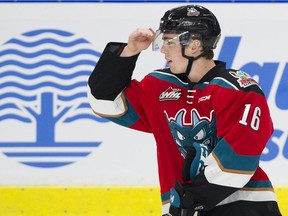 Thus far the only thing Kelowna Rockets' Kole Lind has earned is a press-box seat in the Utica Comets’ playoff series with the Toronto Marlies.