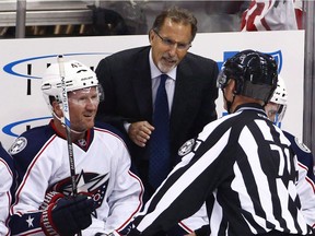 Coach John Tortorella —remember him? —
will be behind the Columbus Blue Jackets' bench tonight when the Canucks face the Ohio squad at Nationwide Arena.
