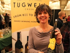 Tugwell Creek Honey Farm and Meadery's Solstice Metheglin introduced to attendees their handcrafted mead at the Pan Pacific Hotel for Taste B.C.