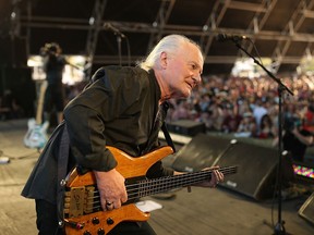 Musician Jim Rodford of The Zombies performs on the Palomino stage during Day 1 of 2017 Stagecoach California's Country Music Festival at the Empire Polo Club on April 28, 2017 in Indio, Calif. (Christopher Polk/Getty Images for Stagecoach)