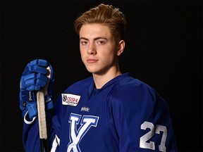 Joel Sexsmith, an Edmonton native, was selected ninth overall in last spring’s bantam draft.