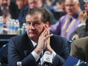 Jim Benning said he was on the same draft and development page with Trevor Linden.