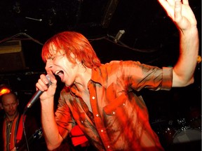Mark Arm of Mudhoney, performs at the Camden Underworld on December 7, 2006 in London, England.