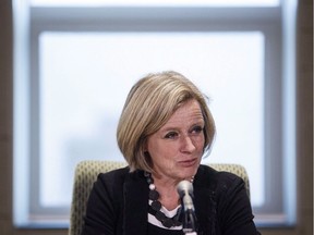 Electricity experts are questioning the effectiveness of Alberta's promise to suspend power purchase talks with British Columbia as a way to sway the province on pipeline development. Alberta Premier Rachel Notley gives opening remarks at an emergency cabinet meeting in Edmonton on Wednesday, January 31, 2018.