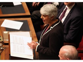 B.C. Liberal Opposition leader Andrew Wilkinson is critical of new health tax that was imposed on business in Finance Minister Carole James' first budget, delivered Feb. 20.