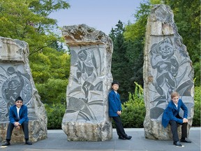 Members of the B.C. Boys Choir.