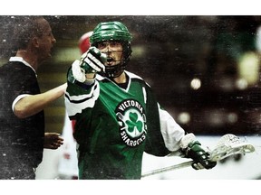 In 190 regular-season and playoff games for the Victoria Shamrocks, Corey Small produced 830 points, including 383 goals.