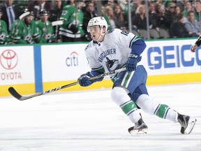 Jake Virtanen will be one of the young Canucks trying to prove he belongs in the NHL when Vancouver plays its final 26 games of the regular season.
