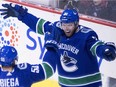 Could Thomas Vanek celebrations with the Vancouver Canucks be on the way out? Could he be traded today?