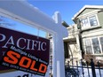 A real estate sold sign in Vancouver.