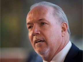 B.C. Premier John Horgan