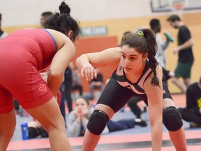 Karla Godinez Gonzalez of the UFV Cascades won gold at the Canada West championships, winning all four of her matches without giving up a single point, en route to being named Canada West's outstanding female wrestler — the first UFV wrestler, male or female, to win a most outstanding wrestler award at the conference level.