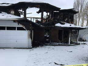 Jessica and Rich Culbertson of Merritt barely made it out of their home alive after a fire. Their three billets, members of the Merritt Centennials, barely escaped too. Photo contributed.