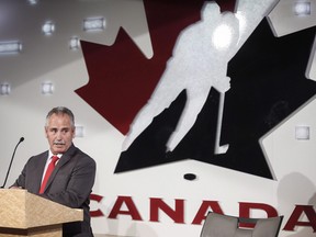Former Vancouver Canucks head coach Willie Desjardins, who will be Team Canada's head coach for the 2017-2018 season.