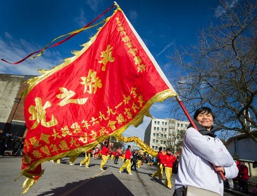 VANCOUVER, BC - FEBRUARY 18, 2018 - Thousands of people turned out for the Chinese Lunar New Year Parade, Year of the Dog, in Chinatown, Vancouver, BC,  February 18, 2018.  (Arlen Redekop / PNG staff photo) (story by reporter) [PNG Merlin Archive]