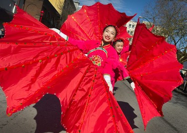 VANCOUVER, BC - FEBRUARY 18, 2018 - Thousands of people turned out for the Chinese Lunar New Year Parade, Year of the Dog, in Chinatown, Vancouver, BC,  February 18, 2018.  (Arlen Redekop / PNG staff photo) (story by reporter) [PNG Merlin Archive]