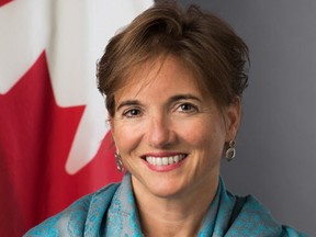 Marie Legault, High Commissioner of Canada in Barbados.