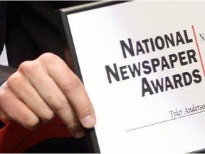 Three Vancouver Sun reporters are nominated for National Newspaper Awards.