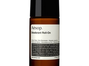 Aesop roll-on deodorant.